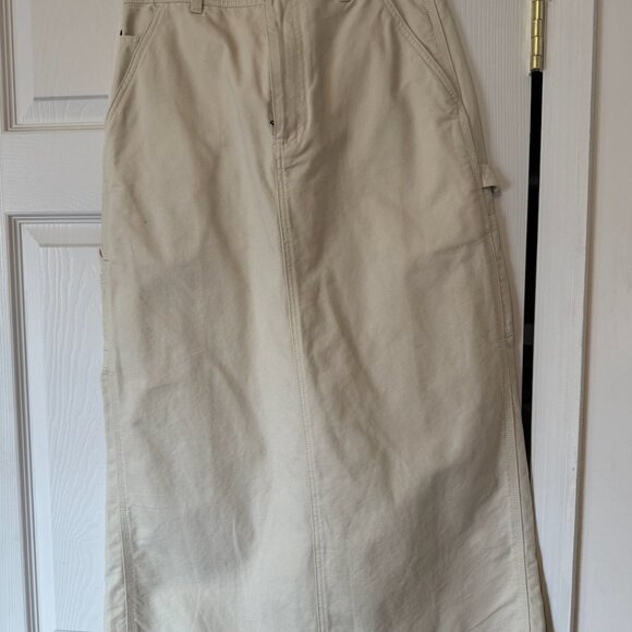 Aritzia Tna Greenwich Skirt Size 8 Color Birch - Picture 3 of 3